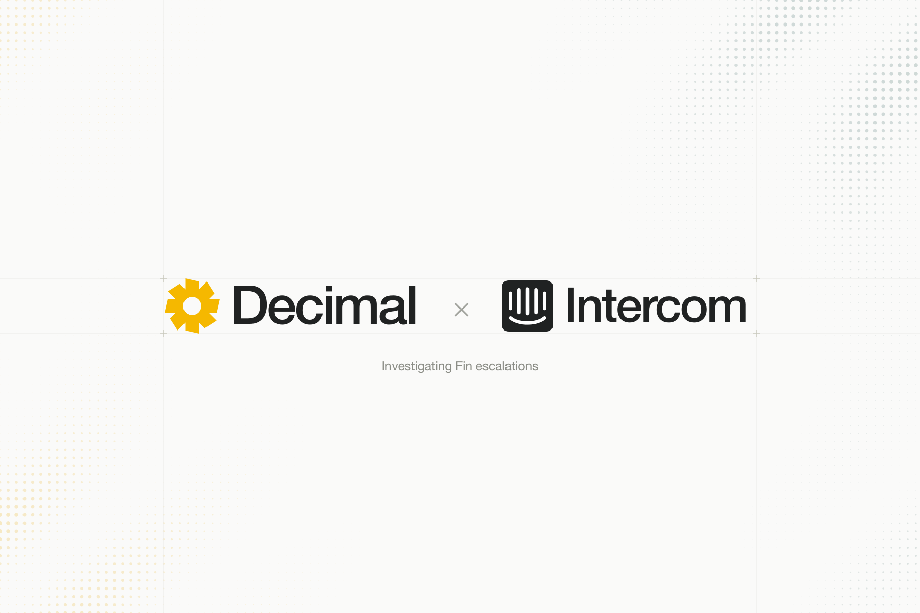 How to investigate technical tickets that Intercom Fin escalates